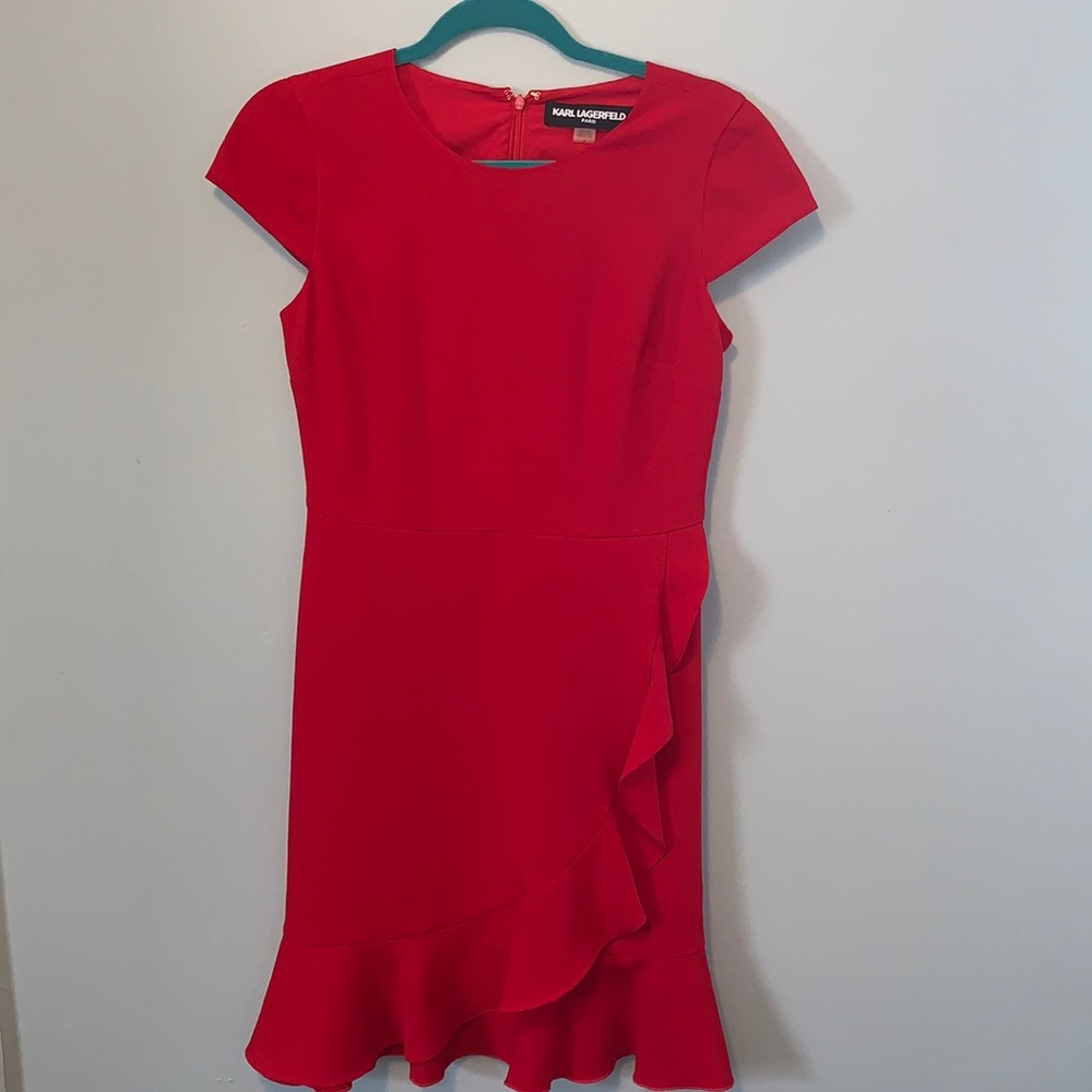 Cap sleeve formal dress